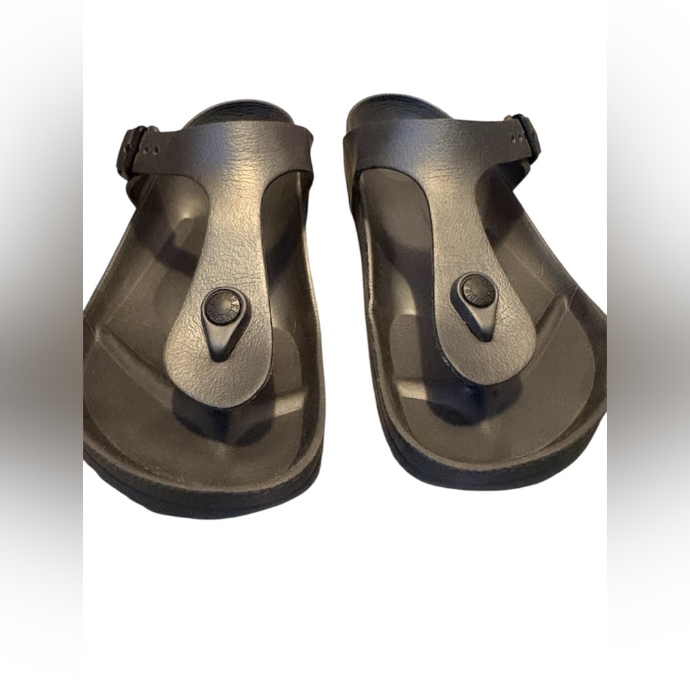 Birkenstock Black Slide Sandals Size 40